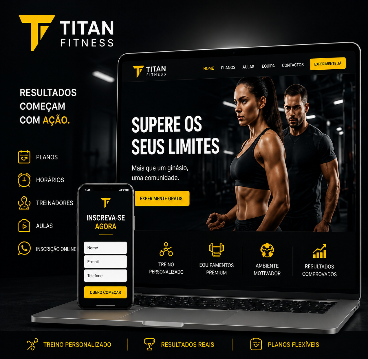 Titan Fitness Ginásio