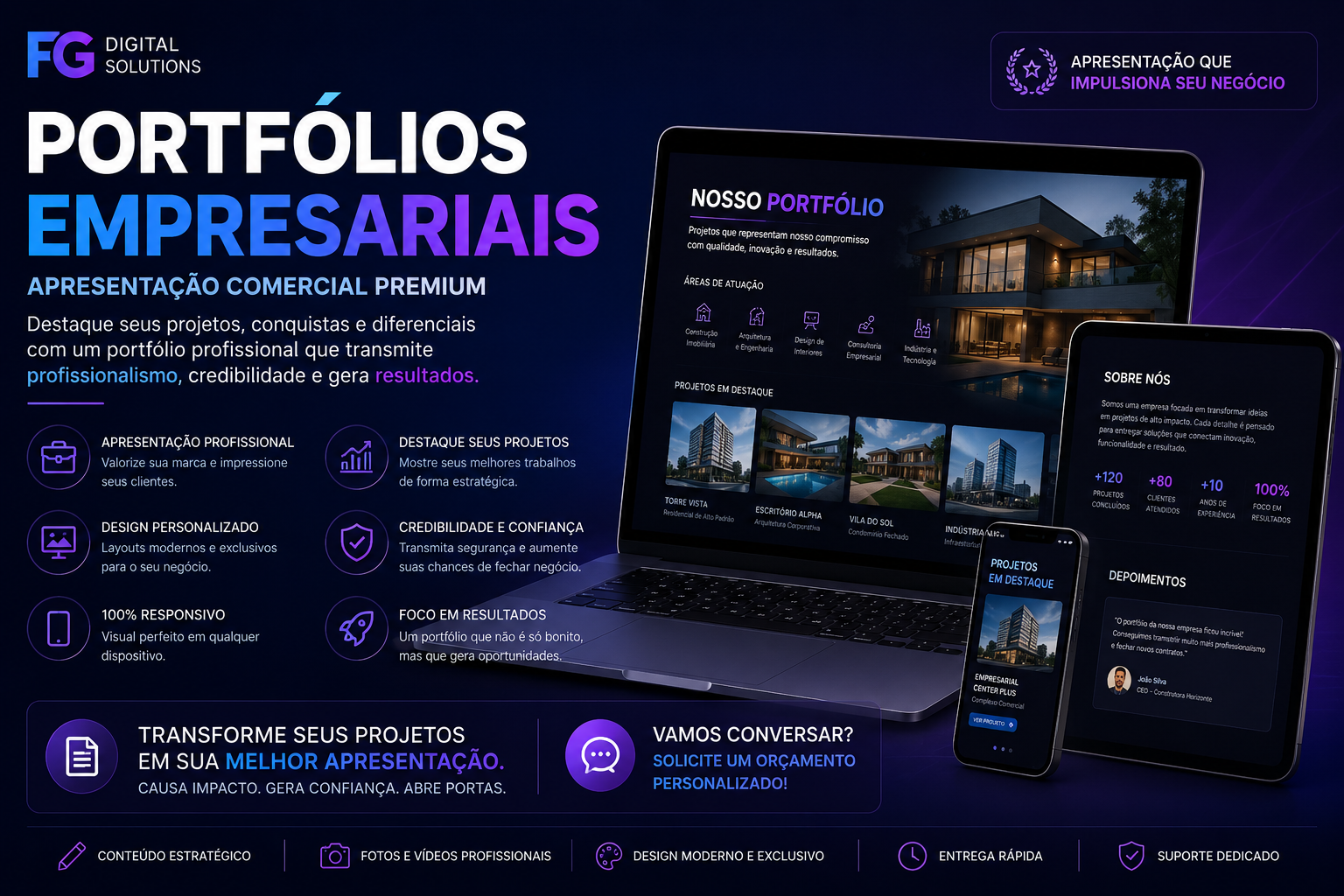Portfólios empresariais